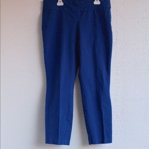 Maurices size large bright blue pull on pants